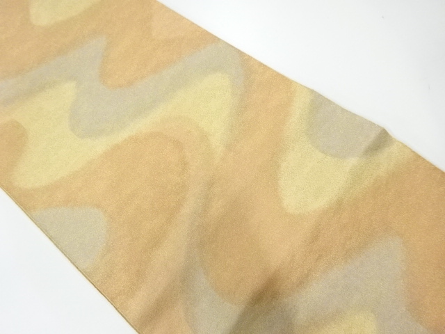 流水模様織出し全通袋帯